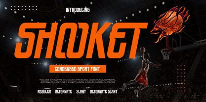 Shooket Font Poster 1
