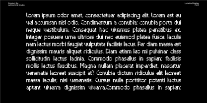 Lunetra Font Poster 6