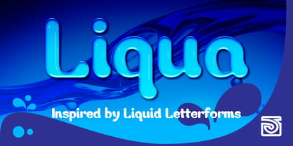 Liqua Font Poster 1