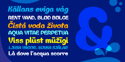 Liqua Font Poster 5