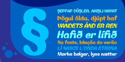 Liqua Font Poster 6