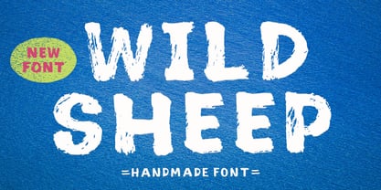 Wild Sheep Font Poster 1