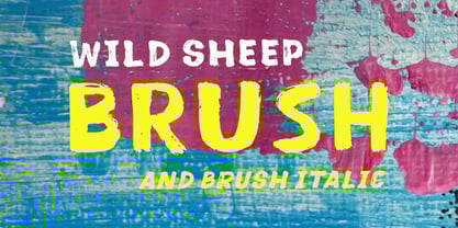 Wild Sheep Font Poster 6