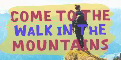 Wild Sheep Font Poster 5