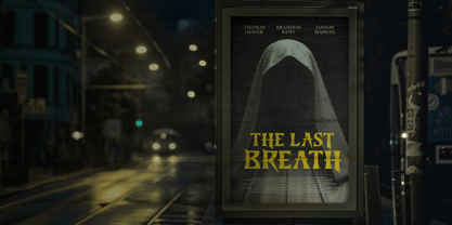 Bone Slayer Font Poster 2