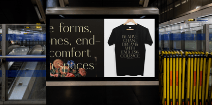 Madgio Font Poster 9