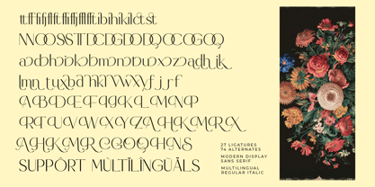 Madgio Font Poster 15