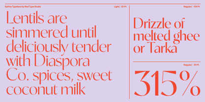 Safinia Font Poster 7