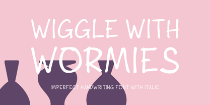 PGR Wormies Font Poster 1