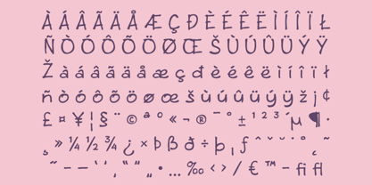 PGR Wormies Font Poster 4