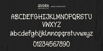 Jivora Font Poster 13