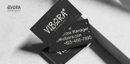 Jivora Font Poster 10