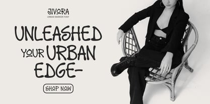 Jivora Font Poster 3