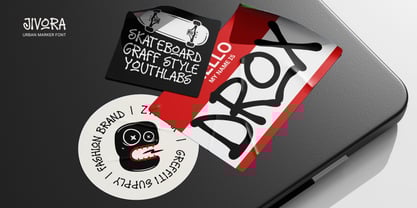 Jivora Font Poster 12
