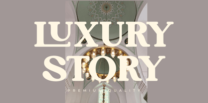 Never Aurora Font Poster 3