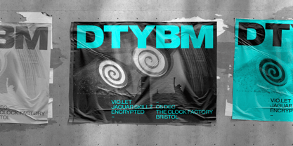 Greitas Font Poster 5