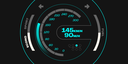 Greitas Font Poster 8