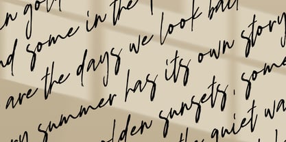 Figuea  Granatae Font Poster 4