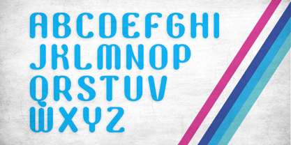 Eighties Rounded Font Poster 6