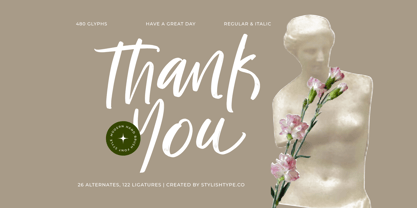 Bestovy Wisher Font Poster 15