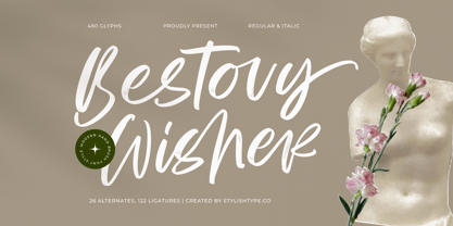 Bestovy Wisher Font Poster 1