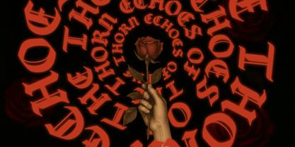 FA Gravethorn Font Poster 2