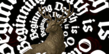 FA Gravethorn Font Poster 5