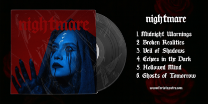 FA Gravethorn Font Poster 3