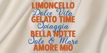 Martini and Lobster Font Poster 9