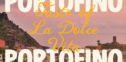 Martini and Lobster Font Poster 6