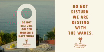 Martini and Lobster Font Poster 5