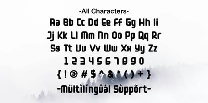 Abimanar Font Poster 9