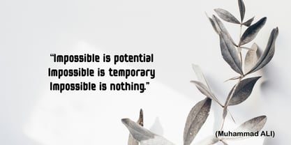 Abimanar Font Poster 4