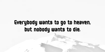 Abimanar Font Poster 7