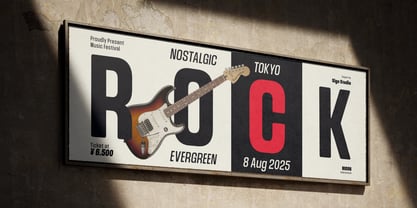 Nicon VF Font Poster 6
