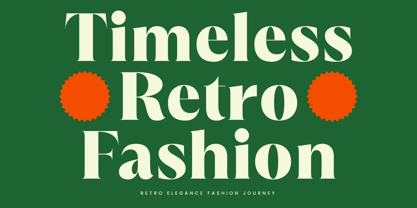 Zerift Font Poster 3