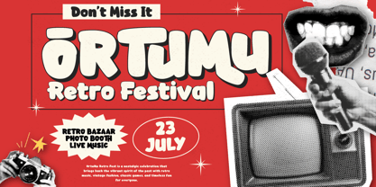 Nemu Ontain Font Poster 6
