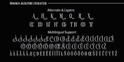 Mogokya Klektore Font Poster 10