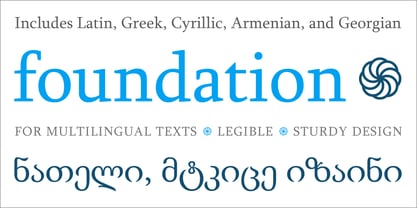 Sylfaen Font Poster 3