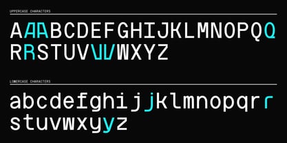 Artavion Mono Font Poster 9