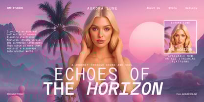 Artavion Mono Font Poster 3