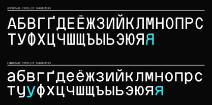 Artavion Mono Font Poster 10