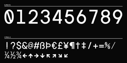 Artavion Mono Font Poster 11