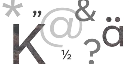 Tenorite Font Poster 2