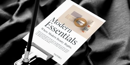 Valtoria Font Poster 9