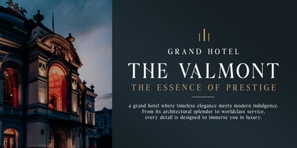 Valtoria Font Poster 5