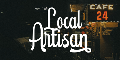 New Haven Font Poster 2