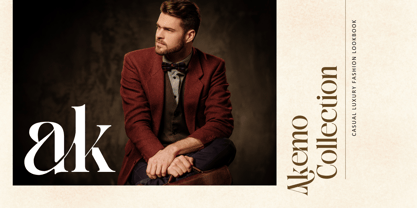 Bitho Luxury Font Poster 6
