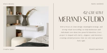Serina Font Poster 3