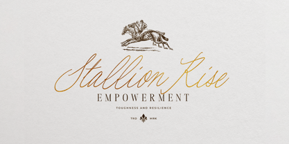 Couple Match Font Poster 3